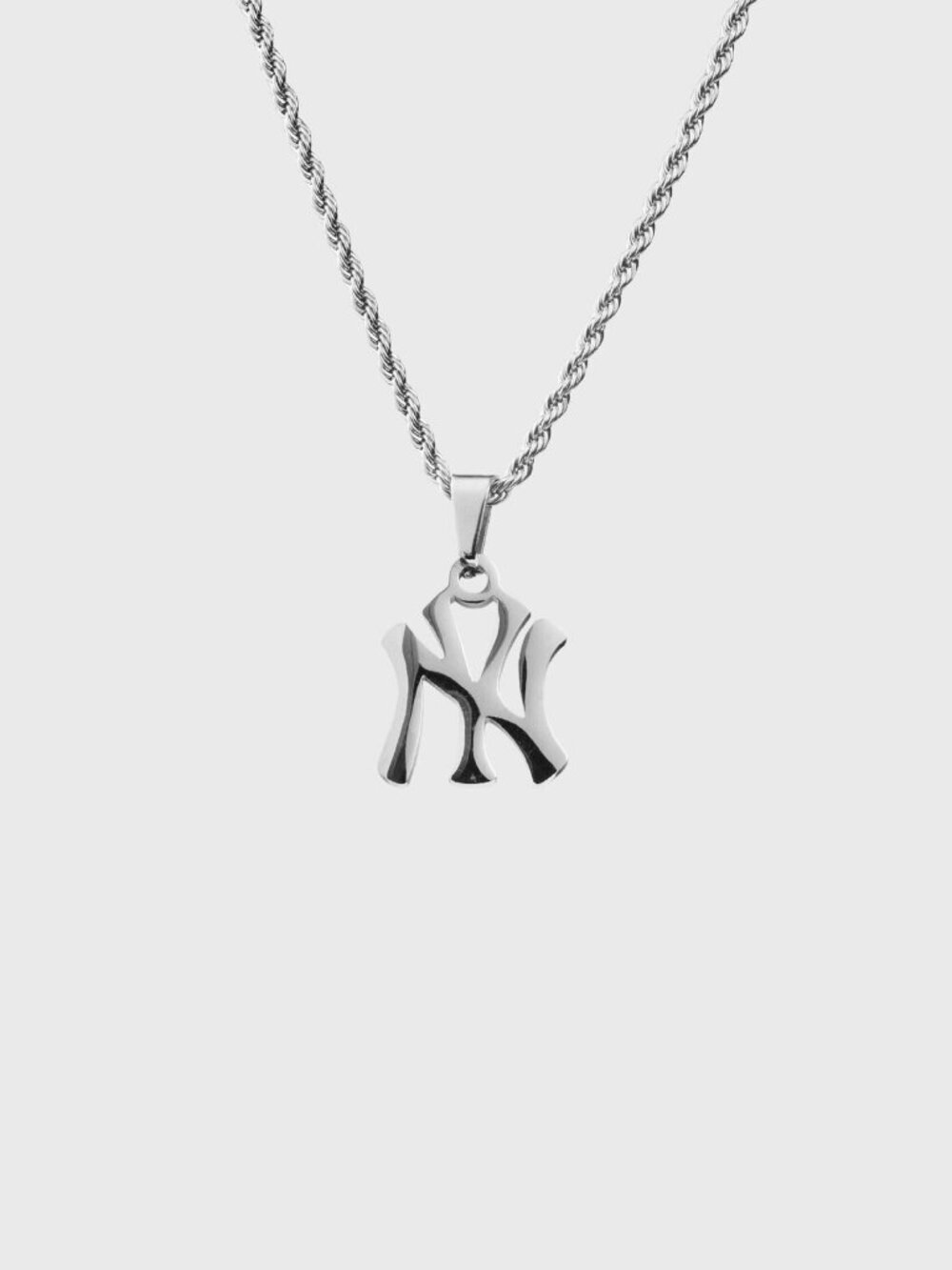 New York Yankees Necklace - 3mm Rope - 20" Chain - Baseball Necklace - Y2K